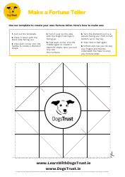 Dog Owner&#039;s Fortune Teller Template, Page 2