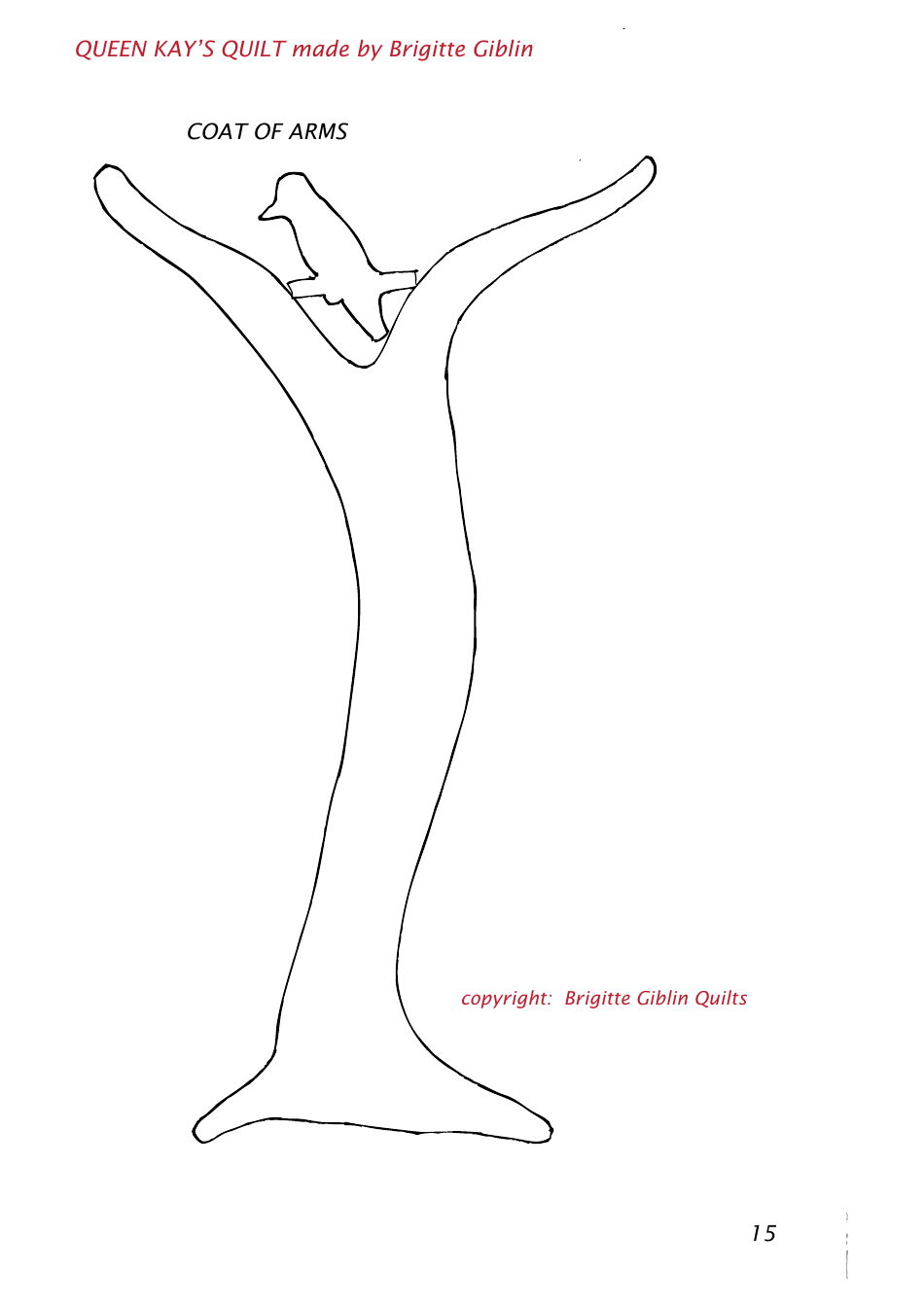 Queen Kays Quilt Pattern Templates, Page 15