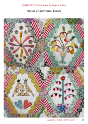 Queen Kay&#039;s Quilt Pattern Templates, Page 28