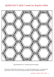 Queen Kay&#039;s Quilt Pattern Templates, Page 2