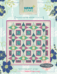 Safari Stars Quilt Pattern Templates