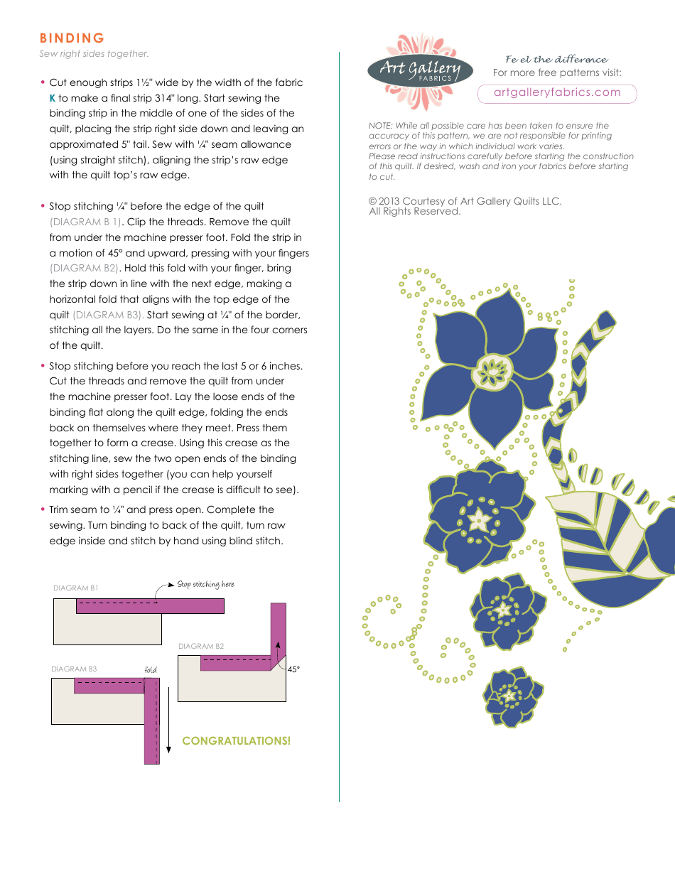 Safari Stars Quilt Pattern Templates, Page 6