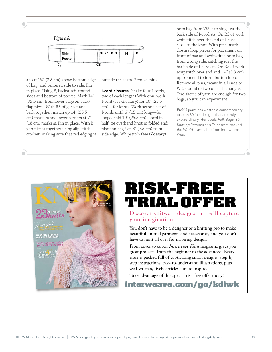 Knitting Bag Patterns, Page 12