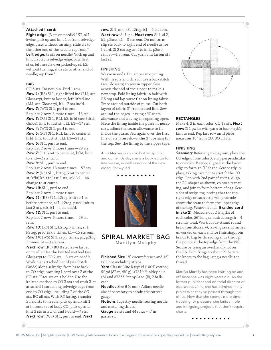 Knitting Bag Patterns, Page 7
