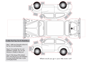 Document preview: Toy Car & Matchbox Template