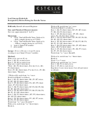 Four Seasons Dishcloth Knitting Patterns, Page 4