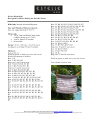 Four Seasons Dishcloth Knitting Patterns, Page 5