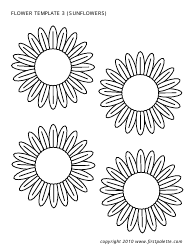 Document preview: Sunflower Templates - Three, 2010