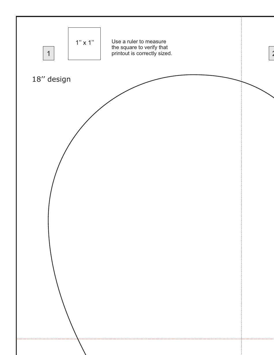 Heart Placemat / Coaster Sewing Pattern Templates, Page 7