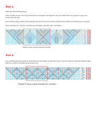 Raised Leaves Shawl Knitting Pattern, Page 5