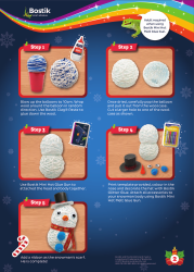 Snowman Hat Template - Bostik, Page 2