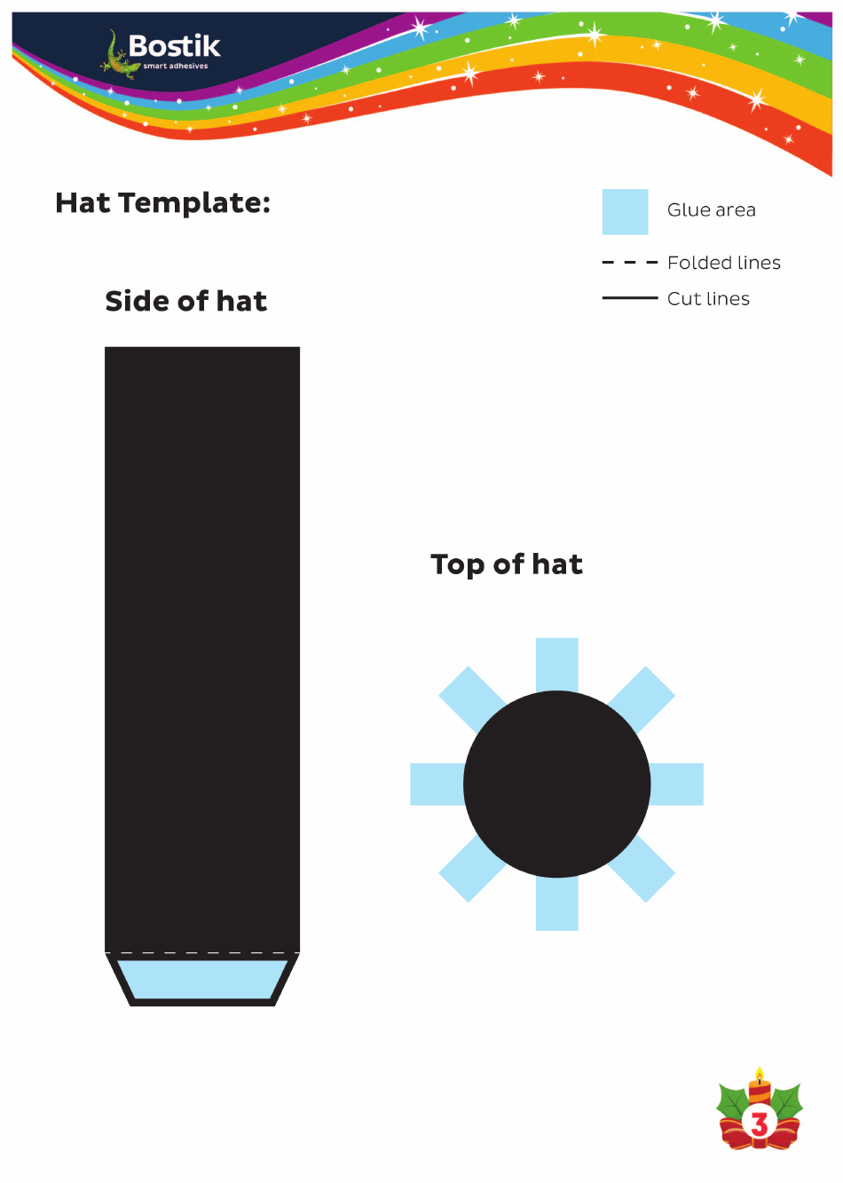 Snowman Hat Template - Bostik, Page 3