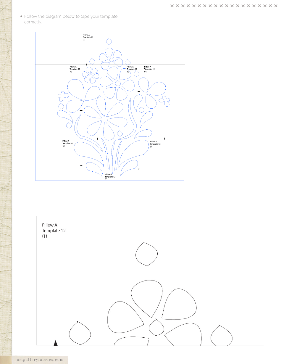 Flora Delight Pattern Templates, Page 6