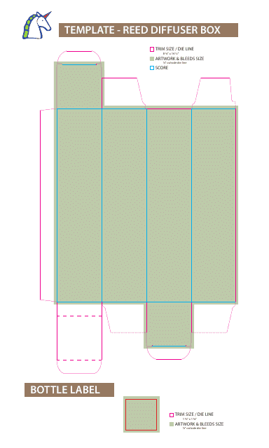 Reed Diffuser Box Template