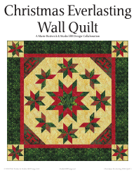 Document preview: Christmas Everlasting Wall Quilt Pattern Templates