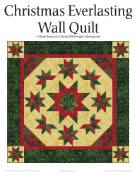 Christmas Everlasting Wall Quilt Pattern Templates