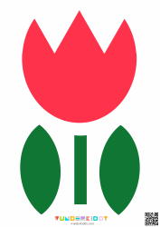 Tulip Flower Templates