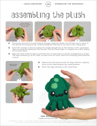 Squid Amigurumi Crochet Pattern Templates, Page 18