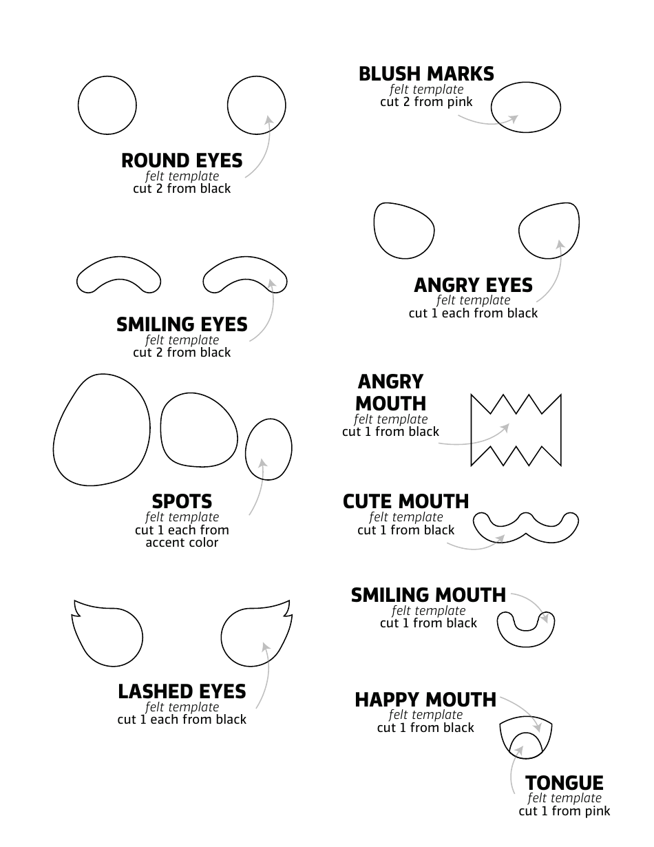 Squid Amigurumi Crochet Pattern Templates, Page 20