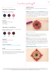 Clementine &amp; Acanthus Crochet Pattern - UK Terms, Page 7