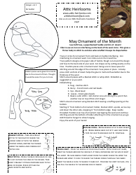 Little Bird Sewing Pattern Template, Page 2