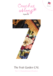 Chrysanthemum &amp; Acanthus Crochet Pattern - US Terms