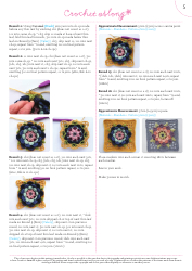 Chrysanthemum &amp; Acanthus Crochet Pattern - US Terms, Page 6