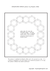 Snowflake Dance Quilt Pattern Templates, Page 7