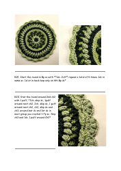 Mandala Crochet Pattern, Page 10