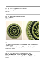 Mandala Crochet Pattern, Page 8