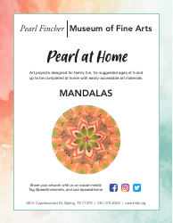 Pearl at Home Mandala Pattern Template