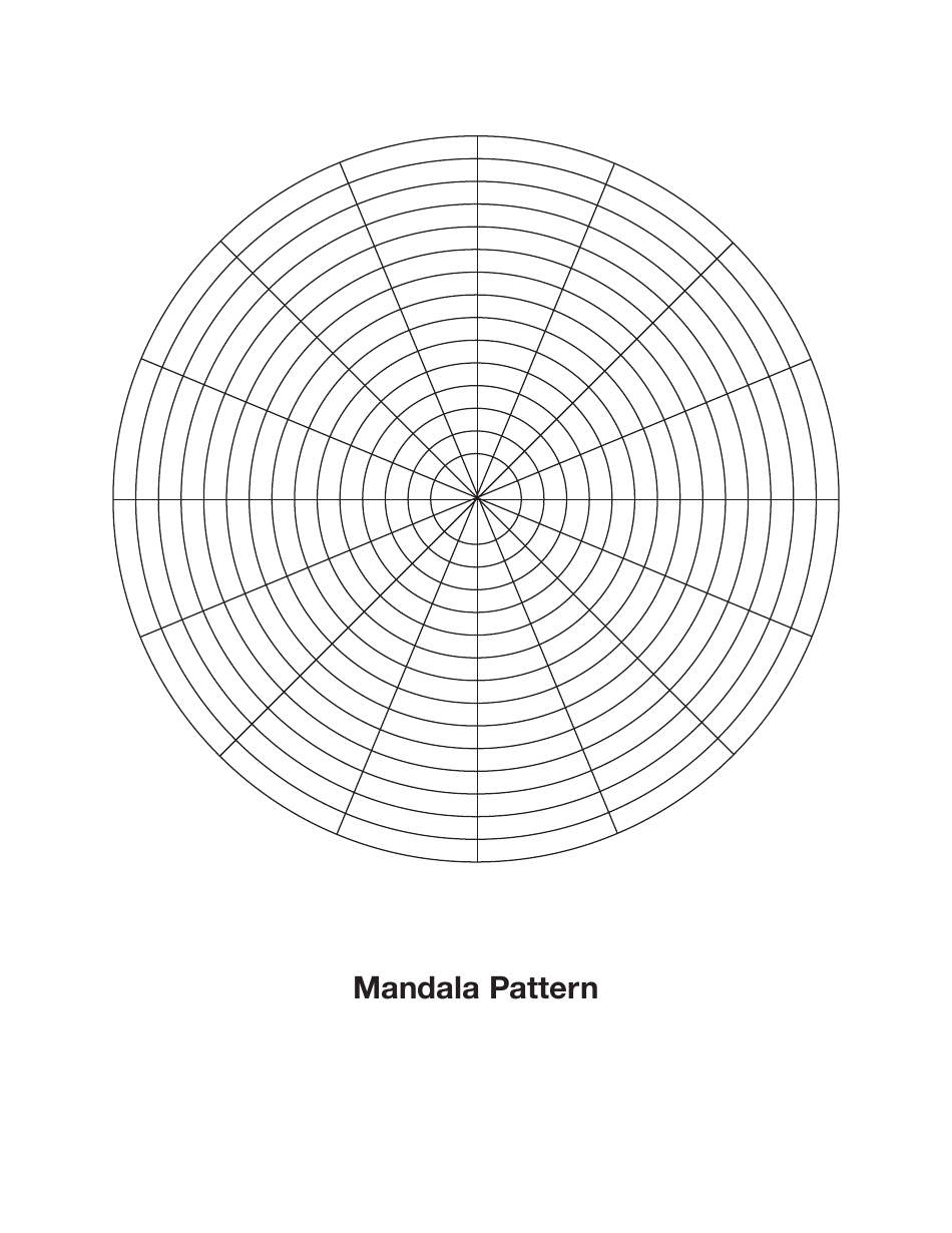 Pearl at Home Mandala Pattern Template, Page 4