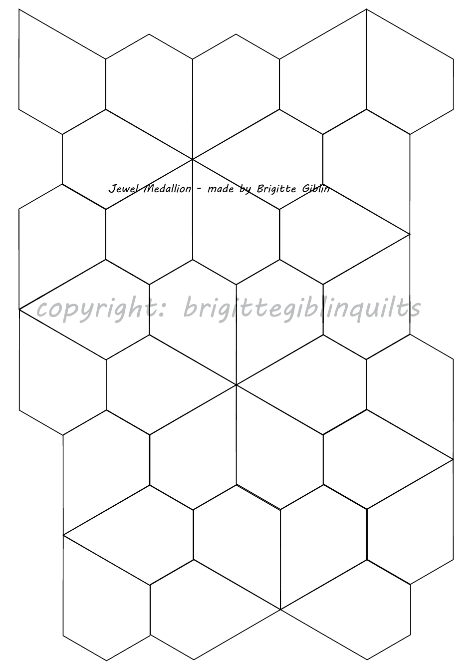Jewel Medallion Quilt Pattern Templates, Page 10
