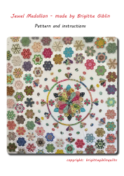 Jewel Medallion Quilt Pattern Templates