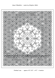 Jewel Medallion Quilt Pattern Templates, Page 2