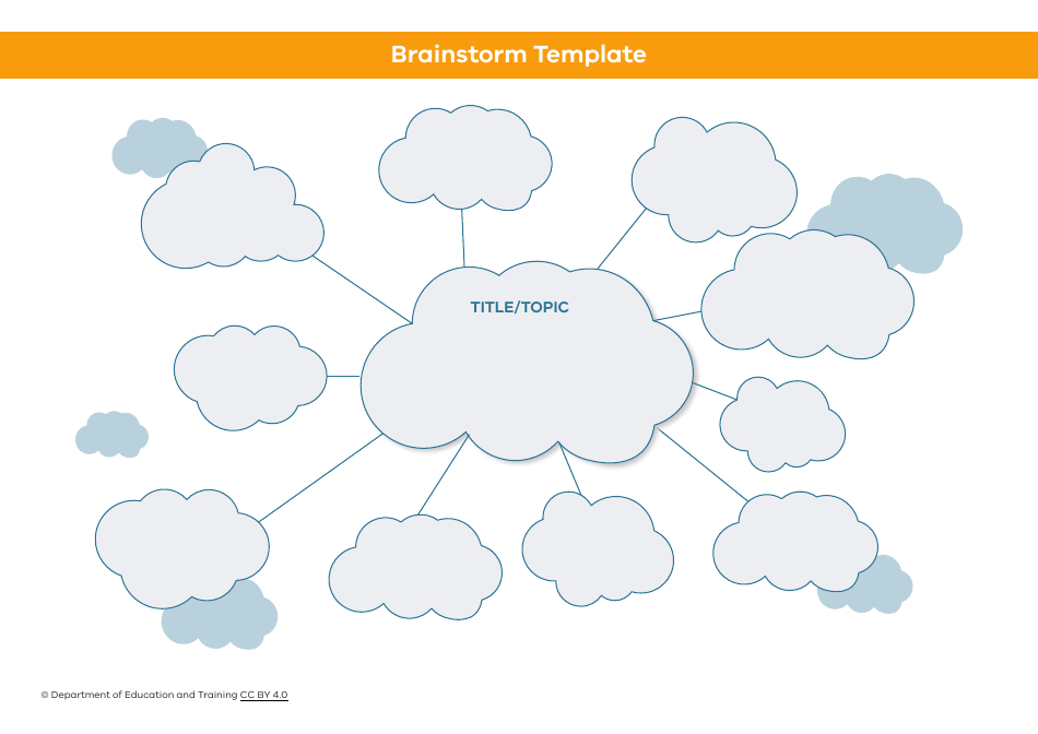 Brainstorm Template, Page 1