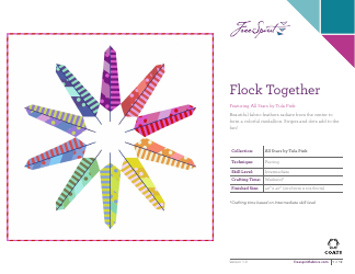 Flock Together Quilt Pattern Templates