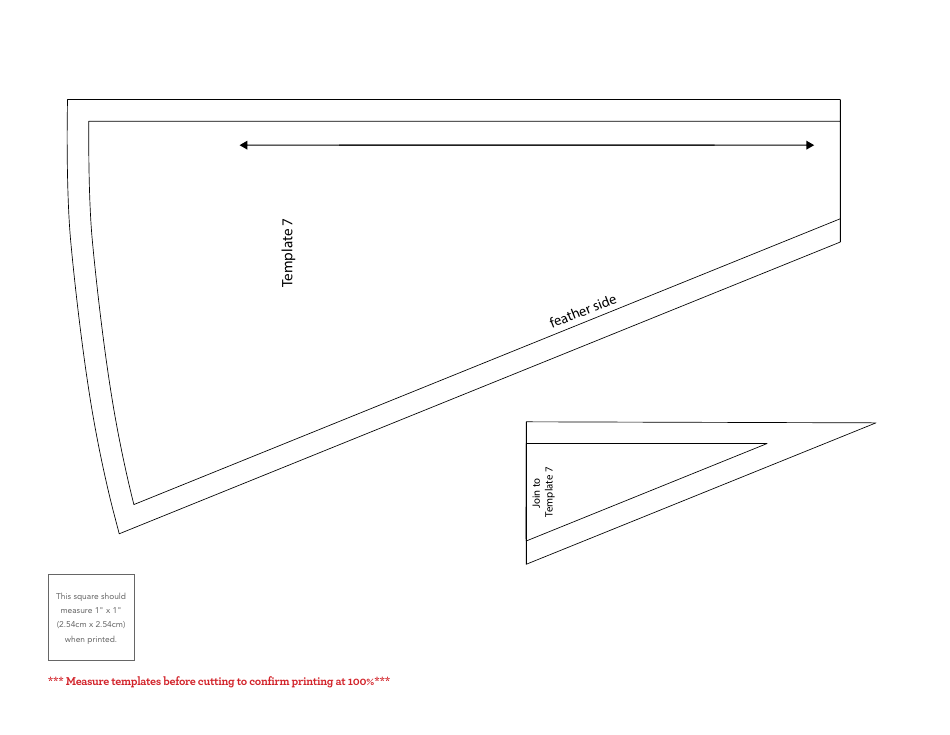 Flock Together Quilt Pattern Templates, Page 9
