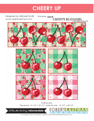 Cherry Quilt Pattern Templates