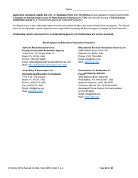 Form DH-MQA1094 Nursing Licensure by Examination Application - Florida, Page 10