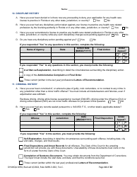 Form DH-MQA1094 Nursing Licensure by Examination Application - Florida, Page 14