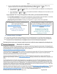 Form DH-MQA1094 Nursing Licensure by Examination Application - Florida, Page 16
