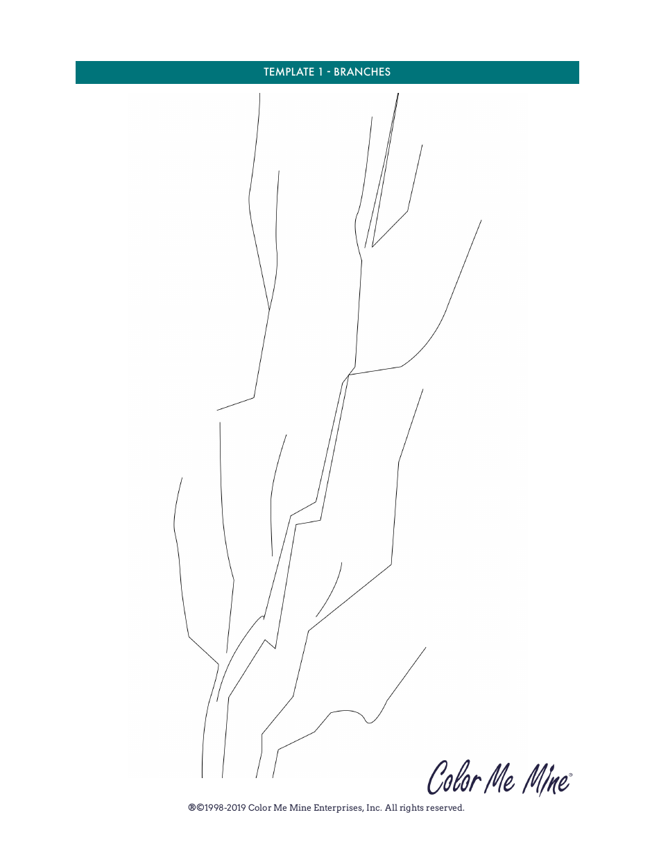 The Year of the Rat Blossoms Plate Pattern Templates, Page 3