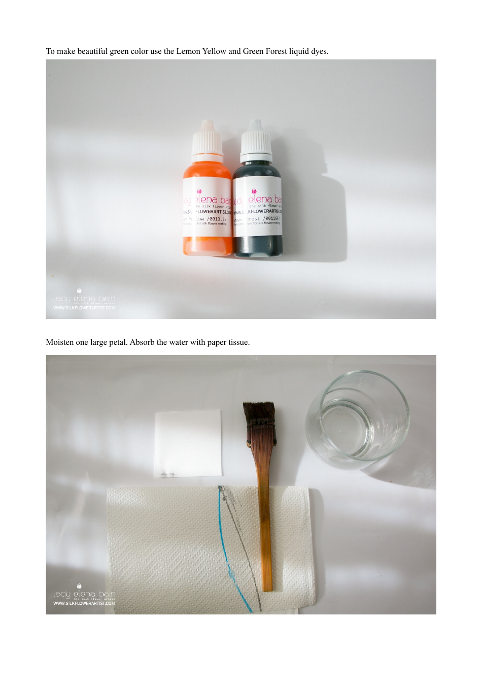 Silk Sweet Pea Hand-Craft Templates, Page 5