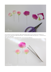 Silk Sweet Pea Hand-Craft Templates, Page 9