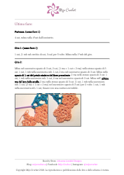 Tea Flower Crochet Pattern (Italian), Page 10