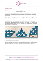 Tea Flower Crochet Pattern (Italian), Page 12