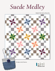 Document preview: Starlight Paths Tote Bag Quilt Pattern Template