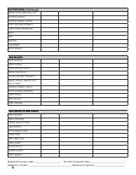 Sample Inventory Checklist Template, Page 2
