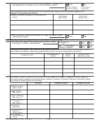 Form SSA-2490-BK Application for Benefits Under a U.S. International Social Security Agreement, Page 5